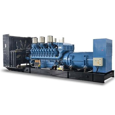 MTU Engine 12V2000G25 Silent Diesel Generator 550KW 690KVA for Power Supply