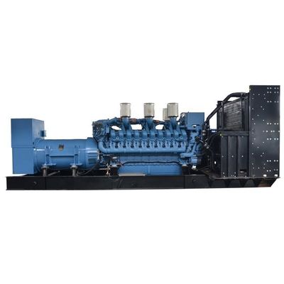 16V4000G63 Engine Model 2500 kva Container Type Electric Diesel Digital Generator MTU Genset